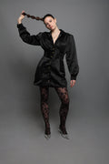 Robe noire soirée courte